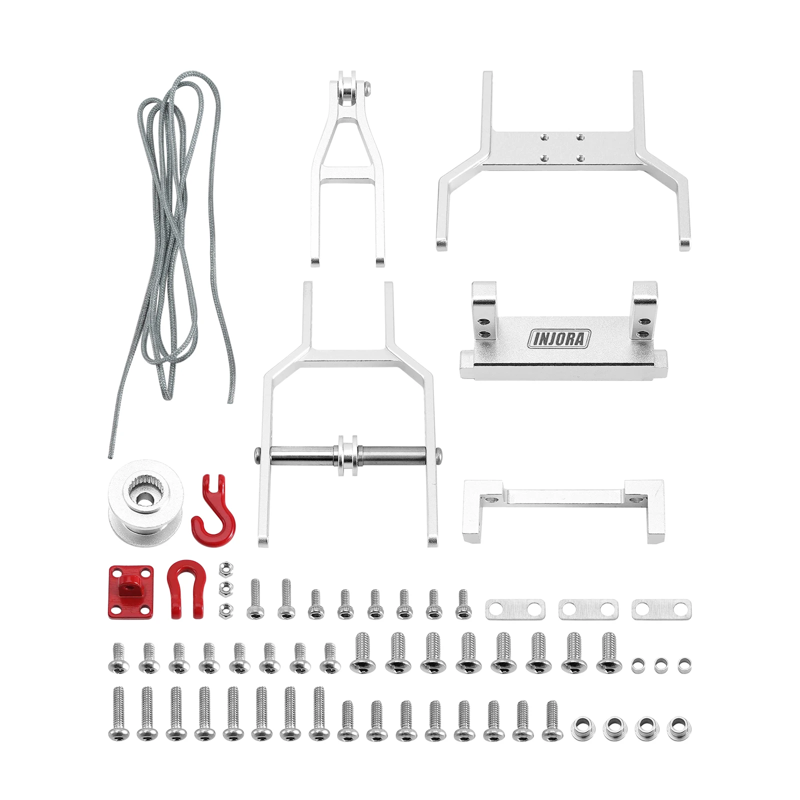 [Crane Kit SR] INJORA INJS2065-360 Waterproof 7KG Winch Servo & Tow Truck Crane  - $39.76 CAD