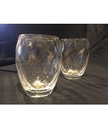 2 Modern Crystal Vase 3x4in - $9.90