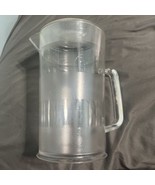 Cambro PC64CW 64 oz Capacity, Camwear Clear Polycarbonate Covered Pitcher - $26.73