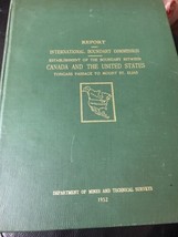 Survey Et Demarcation Limite Canada Et The États-unis 1952 Tongass Elias - £19.37 GBP