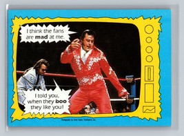 Honky Tonk Man / Jimmy Hart #72 1987 Topps WWF The Mouth Of The South - £1.59 GBP