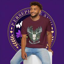  Deer Skull &amp; Wildflower T-Shirt — Rooted &amp; Reckless Outdoor Graphic Tee - $17.00+