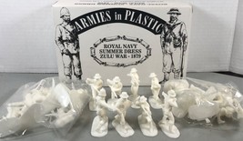 Armies in Plastic Royal Navy Summer Dress Zulu War - 1/32 Set #5483 - 24 Figures - £10.24 GBP