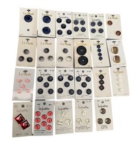 Mixed Lot Of La Mode &amp; La Petite Buttons Assorted Sizes &amp; Colors New on ... - $13.37