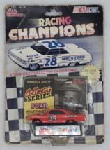 Wendell Scott #34 Racing Champion Stock Car/Collectors Card/Stand 1963 F... - $27.99