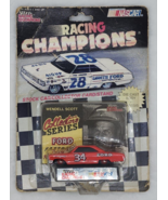 Wendell Scott #34 Racing Champion Stock Car/Collectors Card/Stand 1963 F... - £22.02 GBP