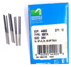 Chicago Latrobe 3/64&quot; HSS-CO M42 Drill Bits TIALN 550TA 44903 Ten Bits - £10.17 GBP