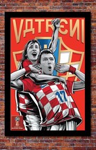 2018 World Cup Soccer Russia | TEAM CROATIA Poster | 13 x 19 Inches - £11.70 GBP