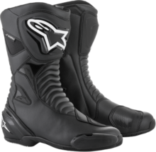 Alpinestars Mens Road SMX-S Waterproof Boots Black Euro 48 - £221.85 GBP