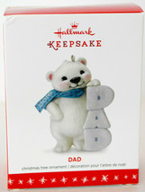 Hallmark: Dad - Polar Bear - 2016 Keepsake Ornament - £11.67 GBP