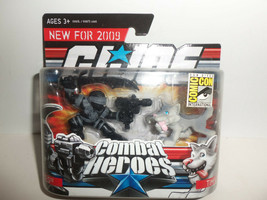 NEW GI Joe Combat Heroes Snake Eyes &amp; Timber San Diego Comic Con Exclusi... - £31.16 GBP