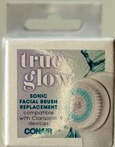 ⚡️ True Glow Sonic Facial Replacement Brush Head Conair Compatible Clari... - £6.68 GBP
