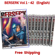 BERSERK Manga NEW Volume 1-42 Single/Loose by Kentaro Miura Eng Version ... - $501.77 MXN
