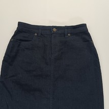 Banana Republic RN#54023 Women's Blue Cotton Blend Denim Skirt Size 2 Waist 27" image 13