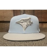 TORONTO BLUE JAYS 5950 59FIFTY MENS HAT SIZE 8 SKY BLUE GREY TWO TONE CA... - $74.23 CAD