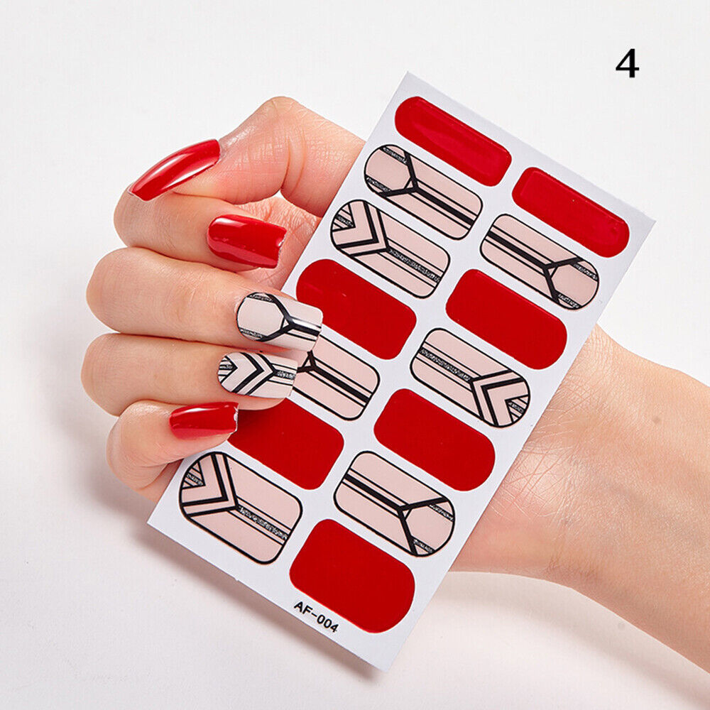 Primary image for #AF004 Patterned Nail Art Sticker Manicure Decal Full Nail