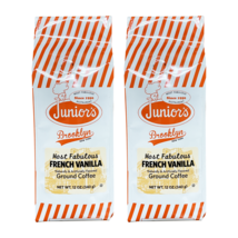 Junior&#39;s Most Fabulous French Vanilla, Medium Roast Ground Coffee, 2/12 oz bags - £15.18 GBP