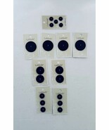 La Mode Blumenthal Lansing Large Small Brown Plastic Buttons on 9 Cards - €16,60 EUR