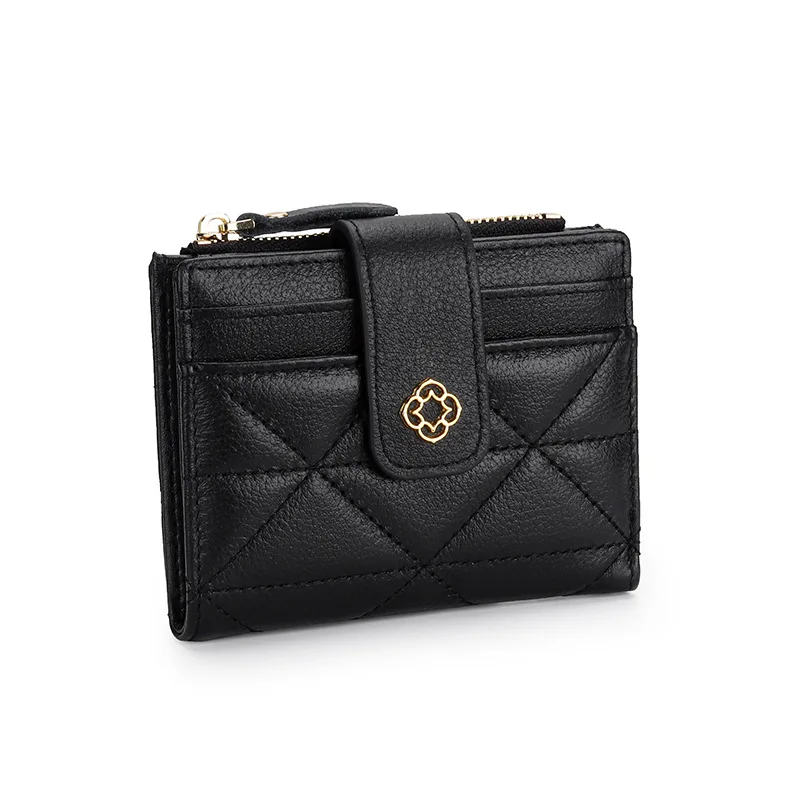   Wallet Women Card Holder Women and Men Leather Wallets Ultra-thin Bifold Unise - £54.81 GBP