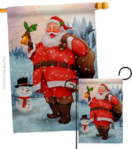 Joyful Santa - Impressions Decorative Flags Set S192281-BO - £46.17 GBP