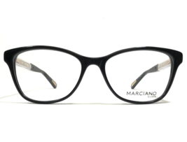 GUESS by Marciano Eyeglasses Frames GM0313 001 Black Gold Cat Eye 53-16-135 - $65.23