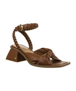 Sam &amp; Libby Women&#39;s Sutton Ankle Strap Sandal Dark Brown Size 8 - $28.70