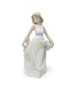 LLadro Figurine, NAO Walking On Air, Hand Made Hand-Painted Porcelain Fi... - $96.85