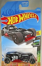 2019 Hot Wheels #131 Speed Blur 1/10 HW50 CONCEPT Black w/Gray Wheels Black 5 Sp - $7.50