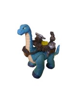 Imaginext Large Blue Apatosaurus Dinosaur with Battle Gear  - £15.61 GBP
