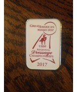 GAIG&#39;s USDF Regional Dressage Championships 2017 Hat Lapel Pin Tie Tac Tack - $5.90