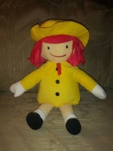 Kohls Cares Madeline Plush 13&quot; Yellow Dress Hat Red Hair 2016 Yottoy All Ages  - £11.06 GBP