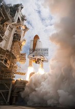 Space Shuttle Atlantis Launches For Last Mission STS-135 2011 13X19 Nasa Photo - £14.22 GBP
