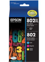 Epson T802XL-BCS DURABrite Ultra Black High Capacity and Color Combo Pack - £92.55 GBP