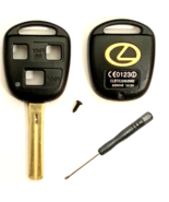 200 Lexus 3 Button Remote Head Key Shell TOY48 (Short) + ... - $561.00