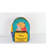 Vintage 90s Disney Winnie the Pooh Distressed Childrens Backpack Book Ba... - $29.65