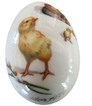 Royal Bayreuth Easter Egg 1974 Baby Chicks Hen Pussy Willow Made Germany... - £18.62 GBP