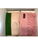 Luxury Cashmere Feel Super Soft 100% Acrylic Scarf  New Set of 3   (9) - $292.03 MXN