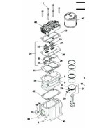 SS3, SS4, SS4L5 Ingersoll Rand Type 30 Piston and Pin Assembly 97330468 ... - $211.33