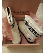 Juicy Couture Women's White Boots - Size 7  - $29.99