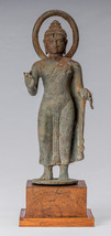 Antik Indonesische Stil Bronze Javanese Teaching Buddha - 34cm/35.6cm - £2,016.57 GBP