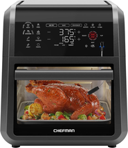12 Qt. Air Fryer 5 Functions W/ Integrated Smart Thermometer, 28 Presets... - $142.17