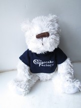 The Cheesecake Factory 10” Dog White Plush Collectible Limited Edition - £12.82 GBP
