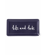 Kate Spade Bits and Bobs Trinket Tray Candy Stripe Navy - $162.77 CAD