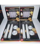 (12) 4-HOUR EMERGENCY CANDLES (4) LED EMERGENCY CANDLES (New) - £27.02 GBP