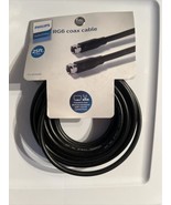 Philips RG6 Coax Cable 25 ft. Audio Video Connect Antenna Satellite F Sc... - €2,98 EUR