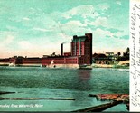 Paper Mills on Kennebec River Waterville Maine ME 1905 UDB Postcard - $3.91