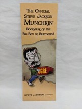 The Official Steve Jackson Munchkin Bookmark Of The Big Box Of Beatdown ... - $17.81