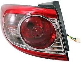 Tail Light Brake Lamp For 2010-2012 Hyundai Santa Fe Driver Side Outer Red Clear - £134.01 GBP