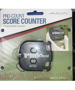 Acuity Pro-Count Score Counter 18 Hole Score Counter Golf Accessory - €4,22 EUR