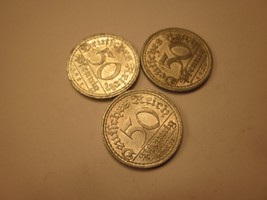 Coins German 1921 Antiques Germany Set Of 3 Souvenirs #83C - £11.95 GBP
